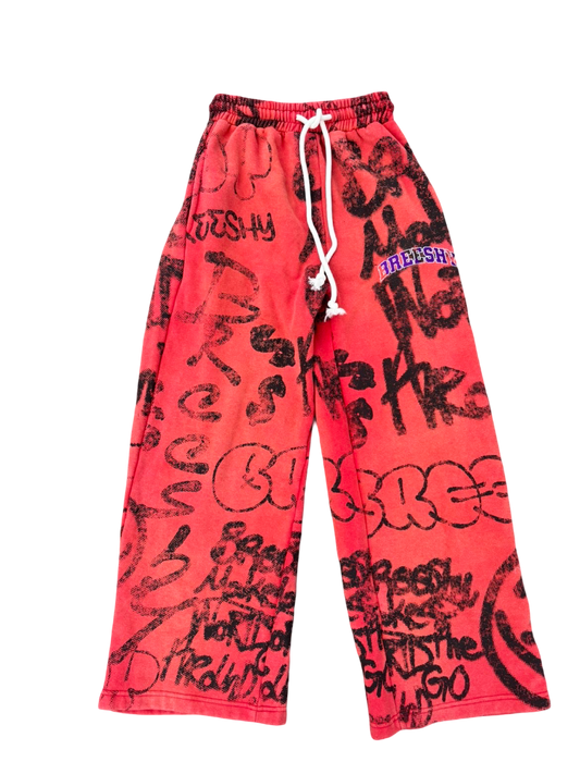 One Year Anniversary Graffiti Sweats