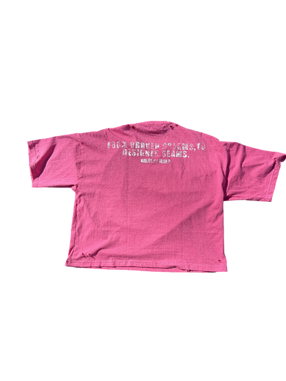 Pink Graphic Breeshy Tee